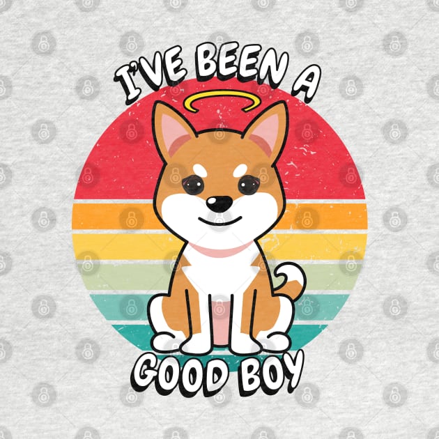 Cute orange dog is a good boy by Pet Station